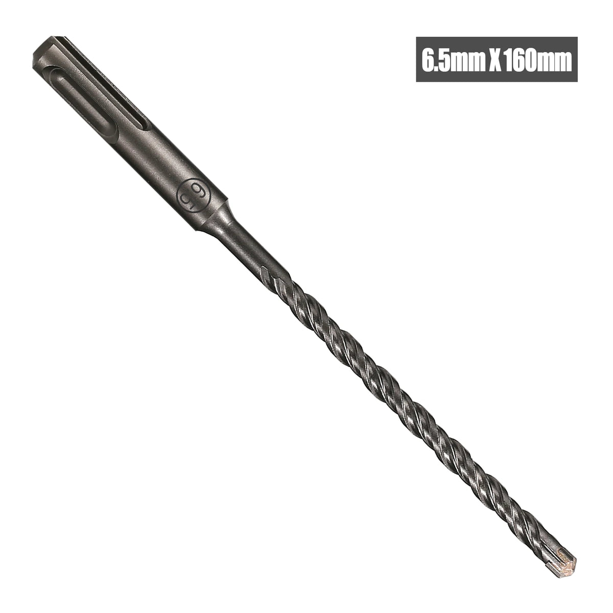 SDS Plus Masonry Hammer Drill Bit, 5-16mm x 160mm Cross Tip for Concrete