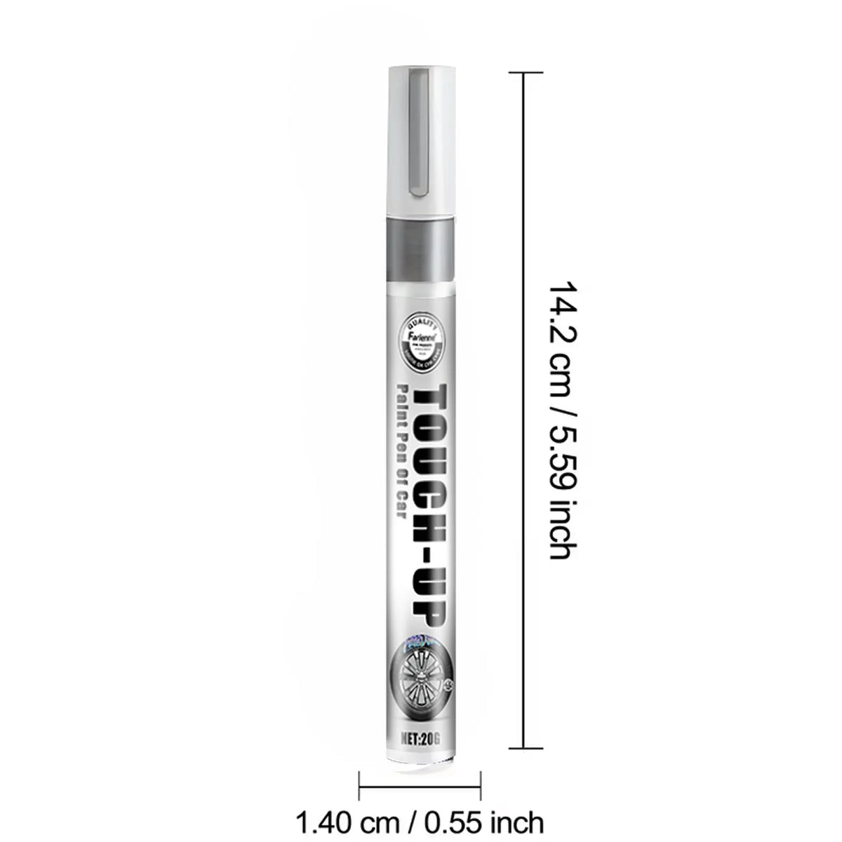 Silver Wheel Rim Touch-Up Paint Pen