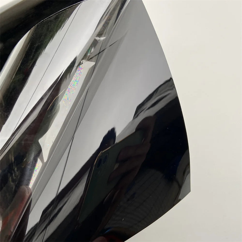 High Gloss Black Vinyl Wrap – DIY Car & Motorcycle Wrap Film - image 3