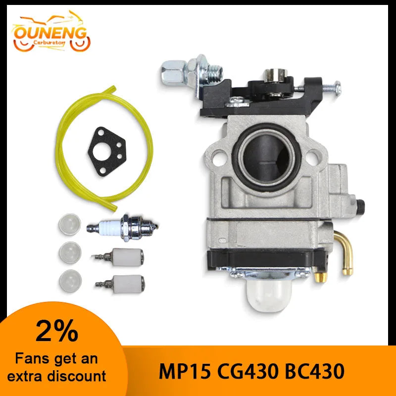 Walbro 2-Stroke Carburetor for CG430 & CG520 Brush Cutters - image 2