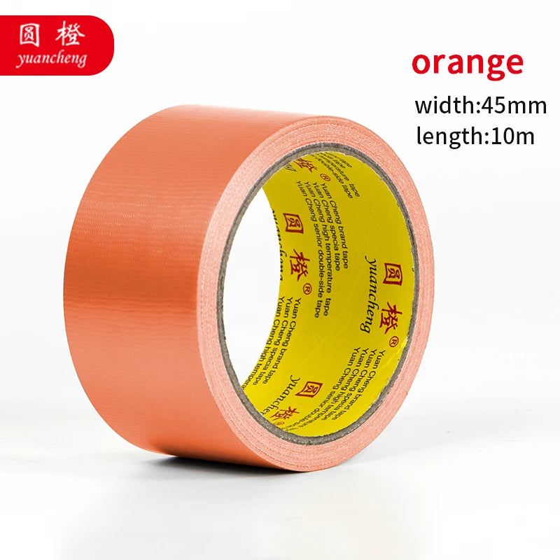 1 Roll Adhesive Fabric Duct Tape Heavy Duty Waterproof Silver Carpet Tape 10 Meter