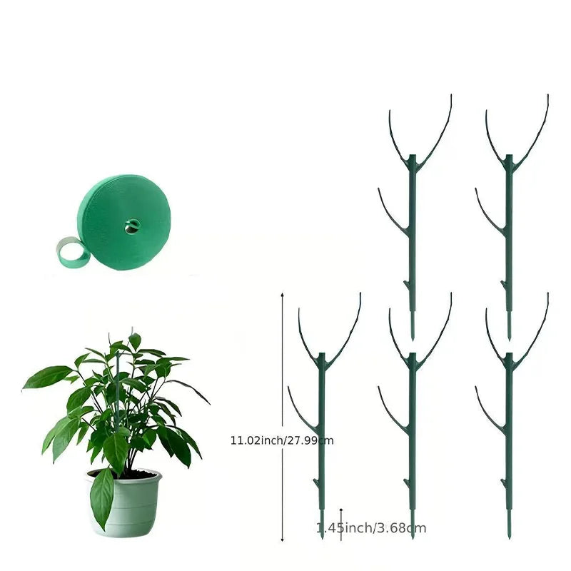Durable Trellis-Style Plant Support Stakes