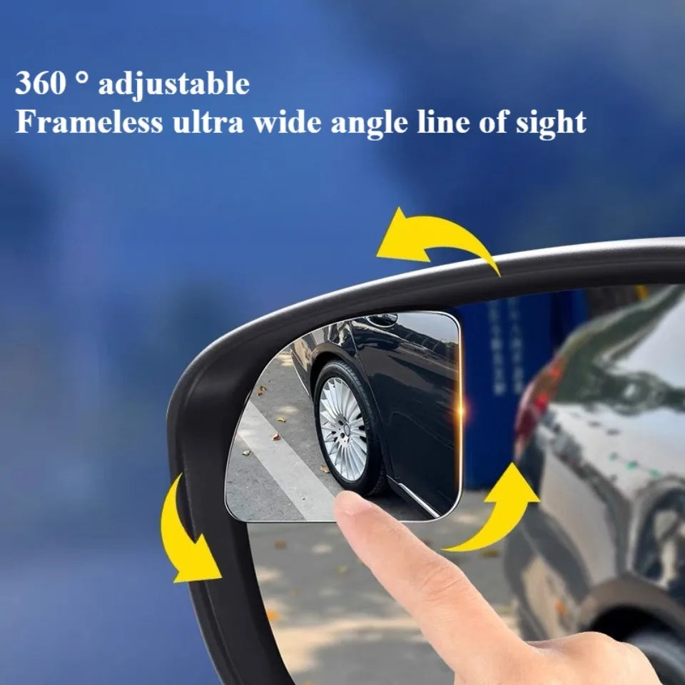 Wide-Angle Blind Spot Mirrors, Set of 2