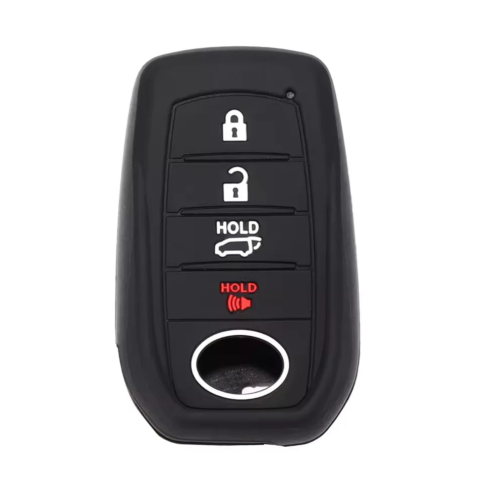 Toyota Silicone Key Fob Cover - Soft Durable for RAV4 Corolla Camry - image 15