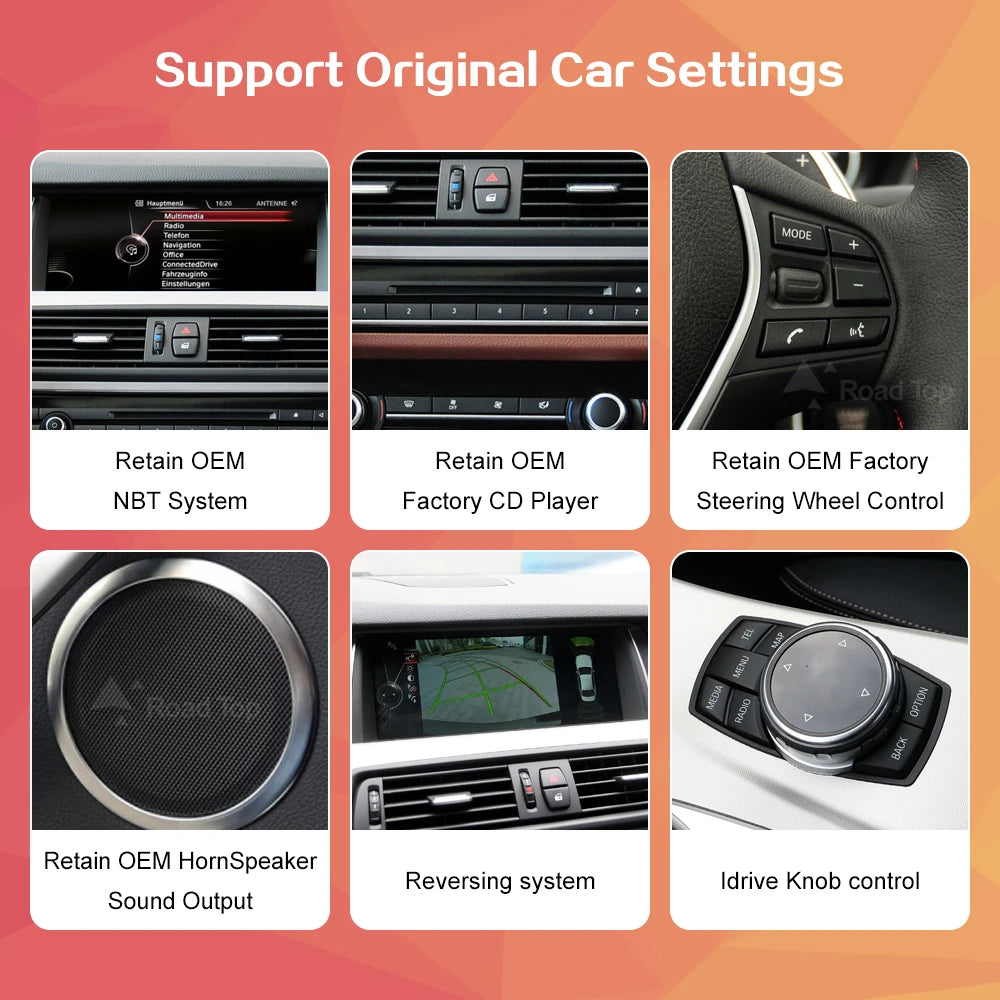 BMW 5 Series Wireless CarPlay & Android Auto Multimedia Player - image 5