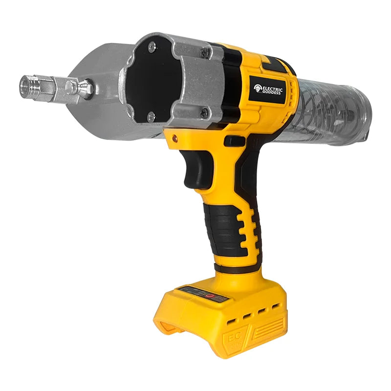 Electric Goddess LED Electric Grease Gun Oil Injector Fat Machine Electric Grease Gun Tools For Dewalt 20V Battery Pin