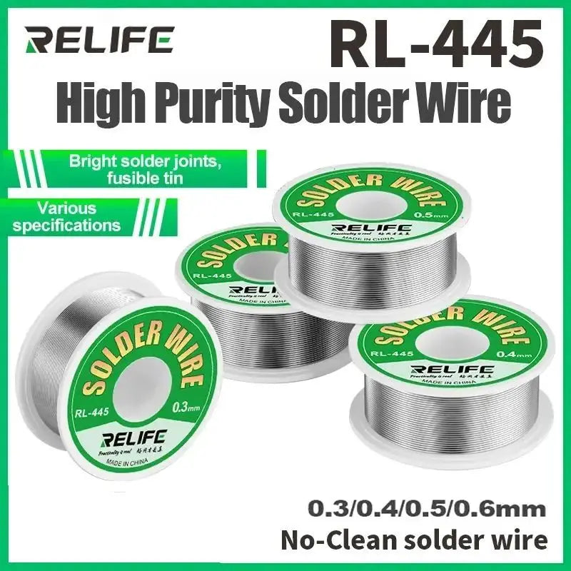 High Purity Rosin Core Solder Wire 0.3 to 0.6mm for Electronics Repair