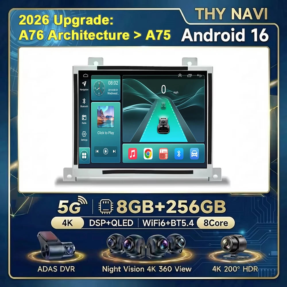 Android 16 Multimedia Player for Dodge Charger/Challenger 2015-2019