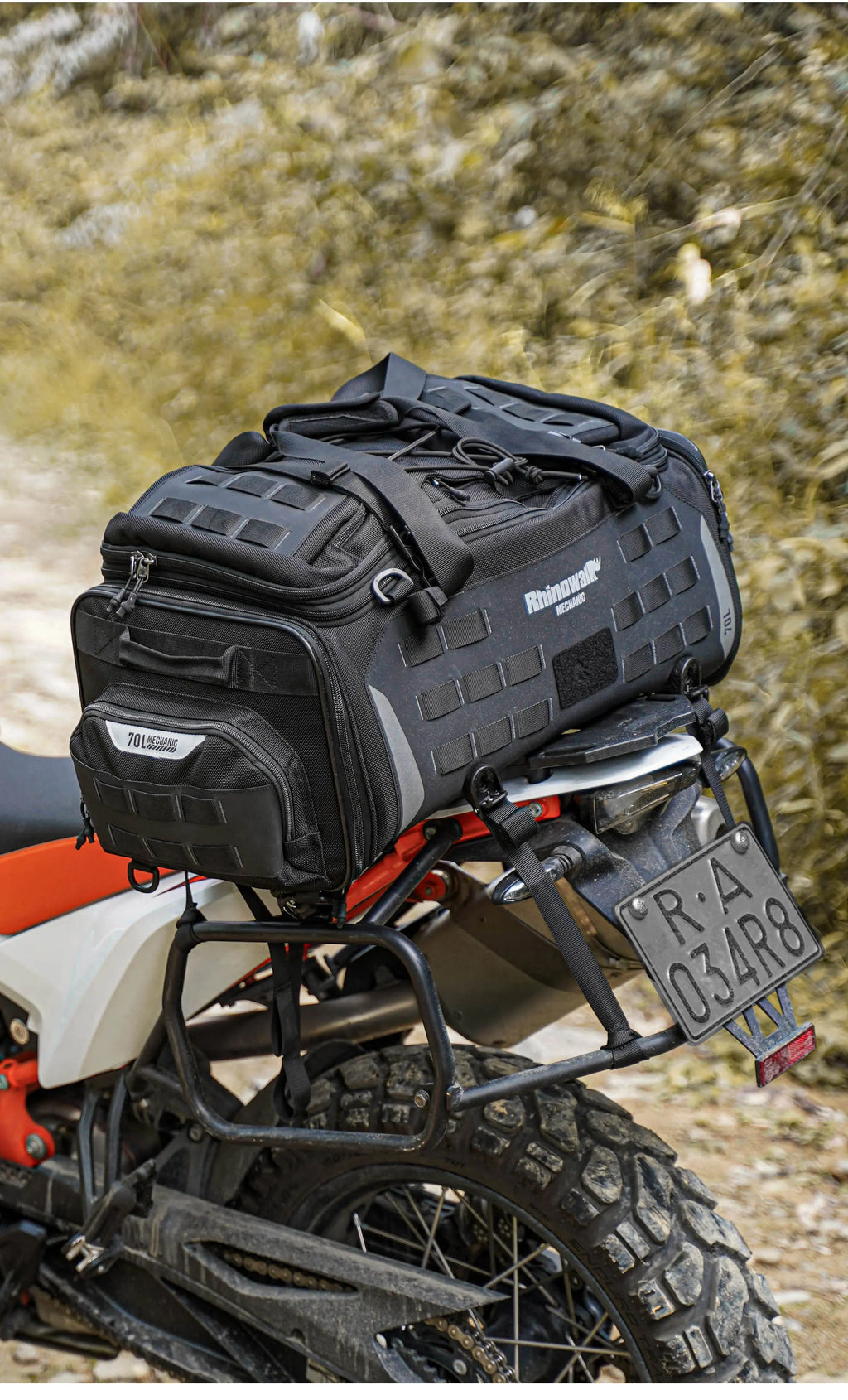 Rhinowalk 70L Magnetic Motorcycle Saddle Bag - image 8