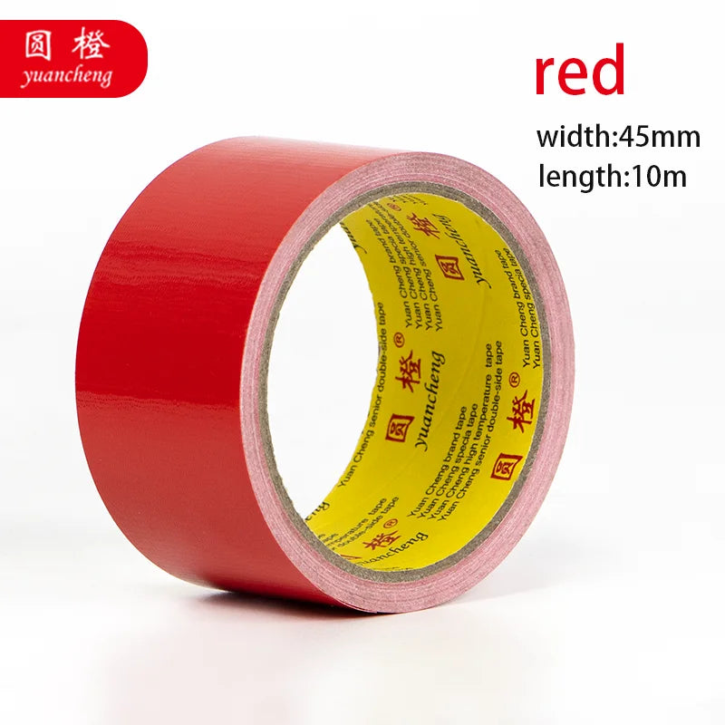 1 Roll Adhesive Fabric Duct Tape Heavy Duty Waterproof Silver Carpet Tape 10 Meter