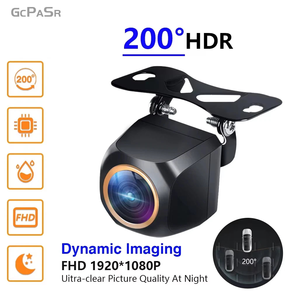Full HD 1080P Fisheye Rear View Backup Camera with Night Vision - image 2