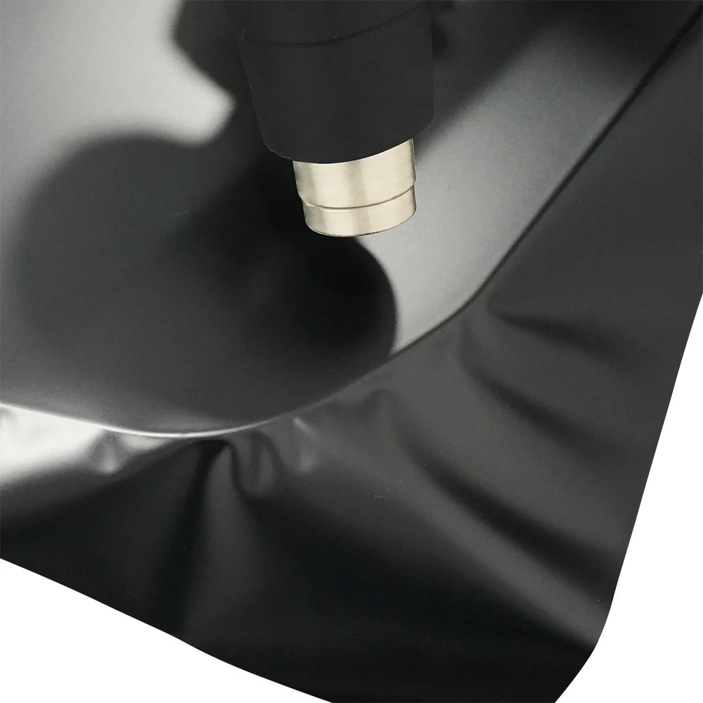 Satin Black Vinyl Wrap - Bubble-Free Car Customization Film - image 3