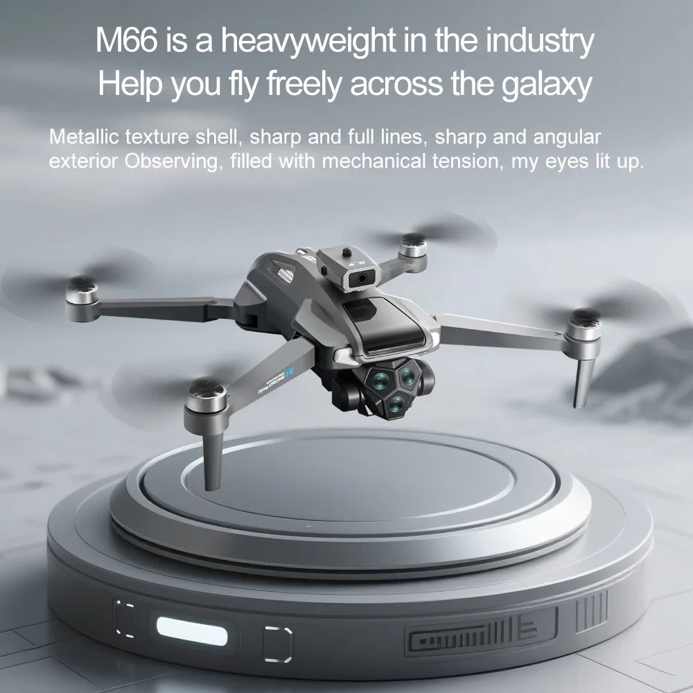 M66 Foldable Drone with 4.3-inch Screen Remote, 4K Dual Camera, 5G FPV - image 16
