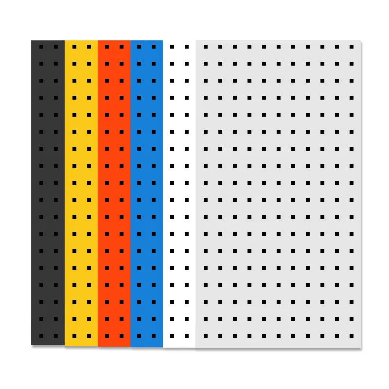 Heavy Duty Steel Metal Pegboard Wall Organizer Garage Tool Storage Panel