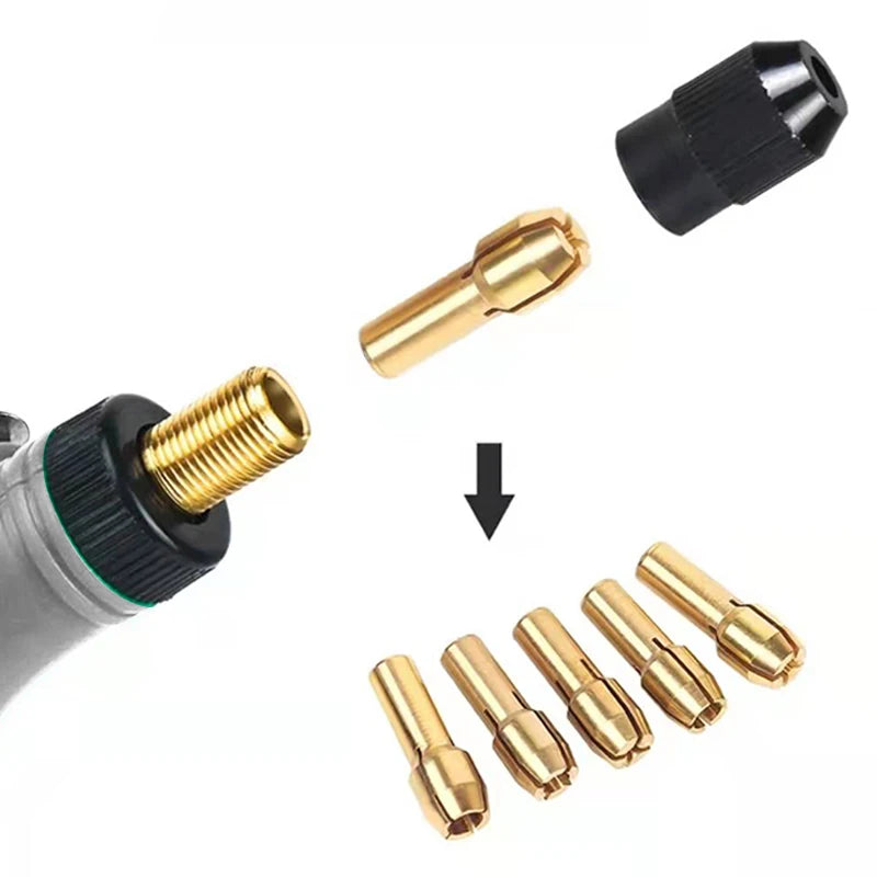 USB Cordless Rotary Tool Kit - Jewelry, Wood, Metal & Glass Engraving - image 9