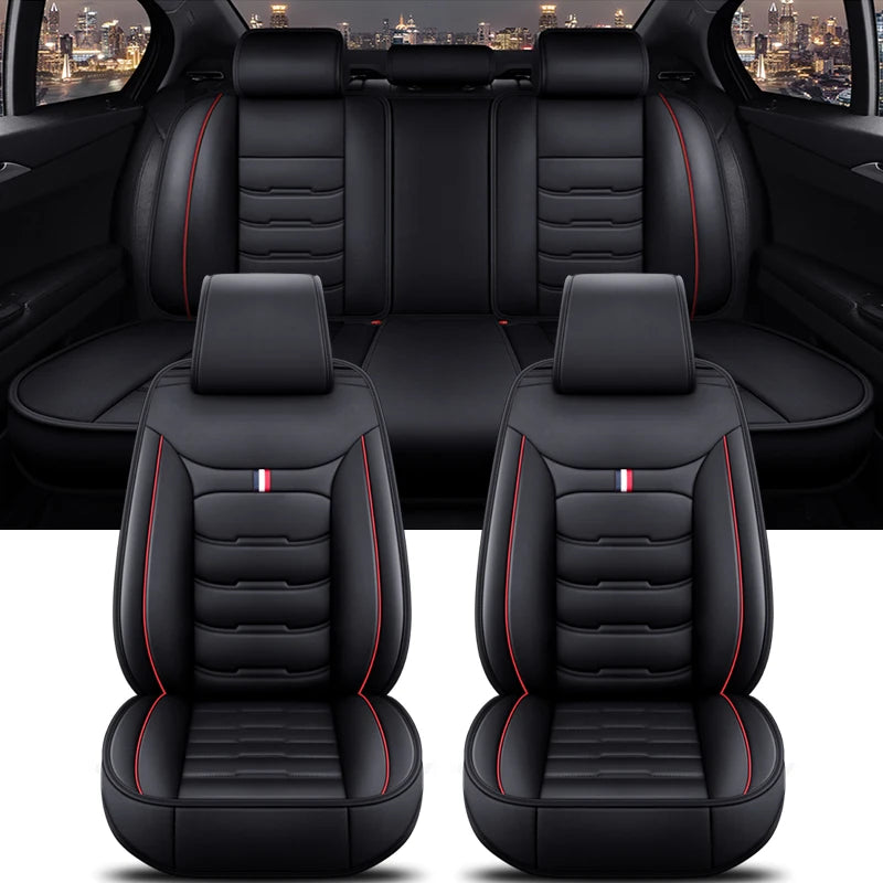 PU Leather Car Seat Covers for BMW 5 Series (F10, G30, E60 and More)