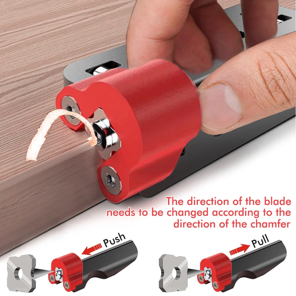 Woodworking Edge Chamfer Planer - Manual Hand Tool - image 2