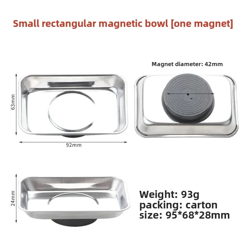 Round Magnetic Parts Bowl for Screws & Small Parts