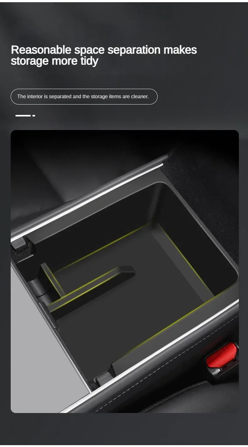 Center Console Organizer Trays for Tesla Model 3 and Model Y