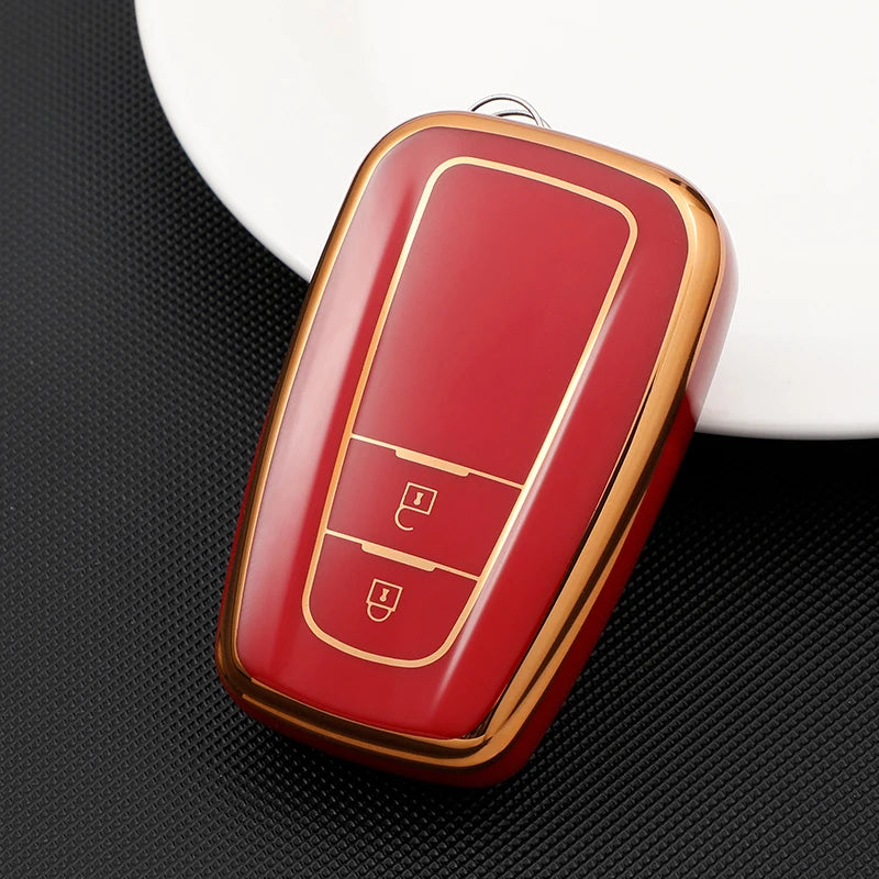 Toyota Key Fob Cover Case TPU for Camry RAV4 Corolla 2017-2022 - image 7