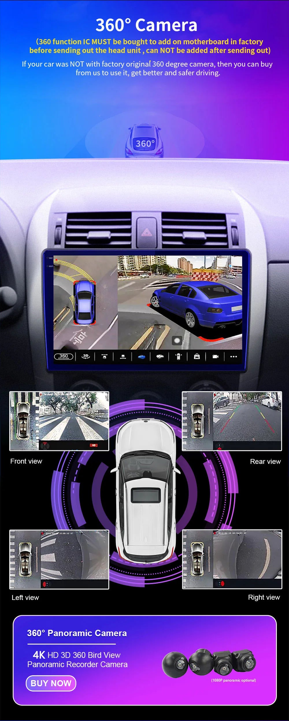 9" Touchscreen CarPlay Android Auto Stereo Chevy Silverado 2014-2018 - image 31