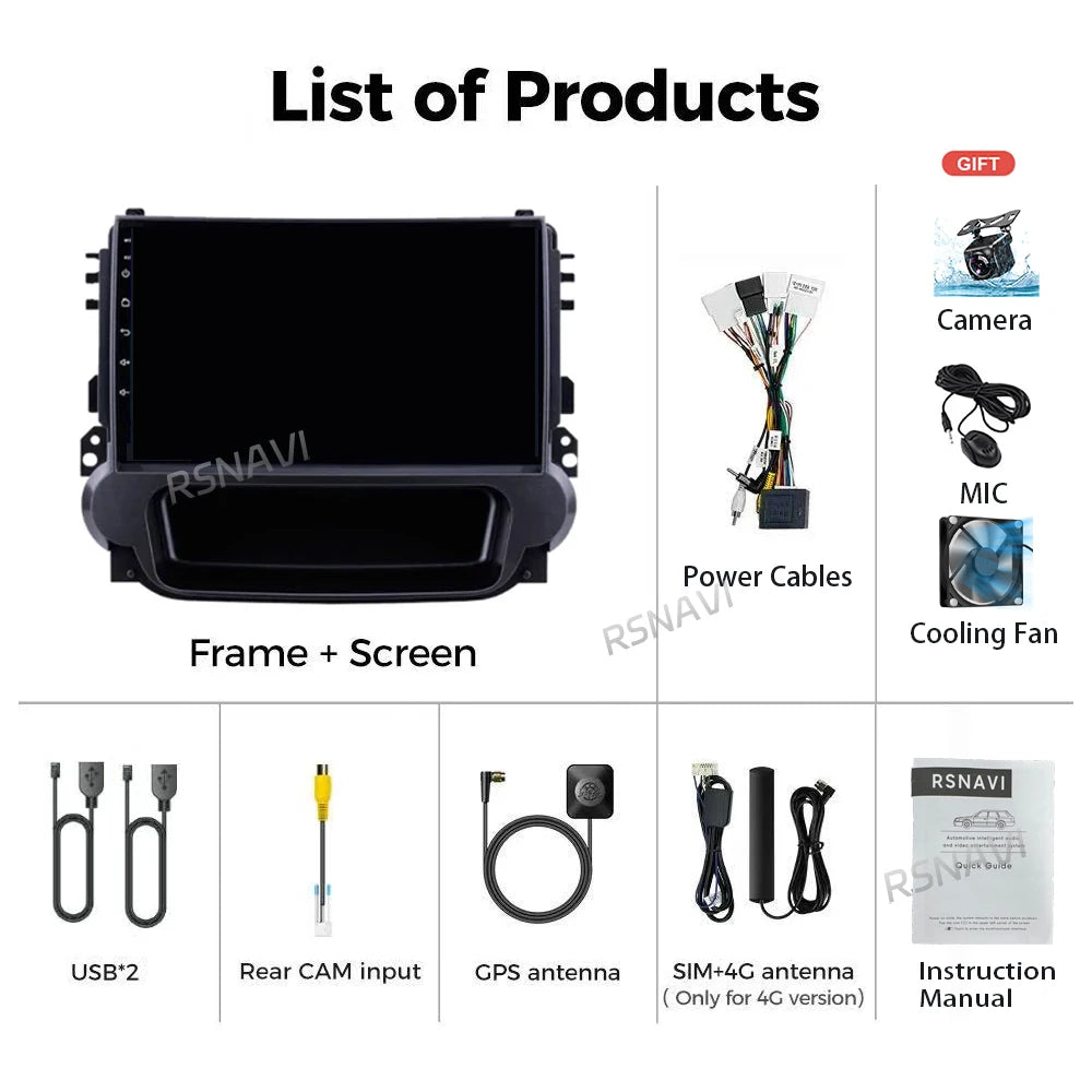 Chevy Malibu 2012-2015 CarPlay Receiver with 9" QLED Touchscreen - image 6