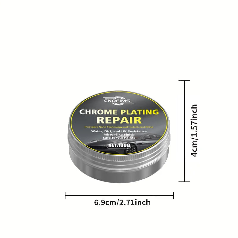 All-Vehicle Chrome Oxidation Remover with Sponge