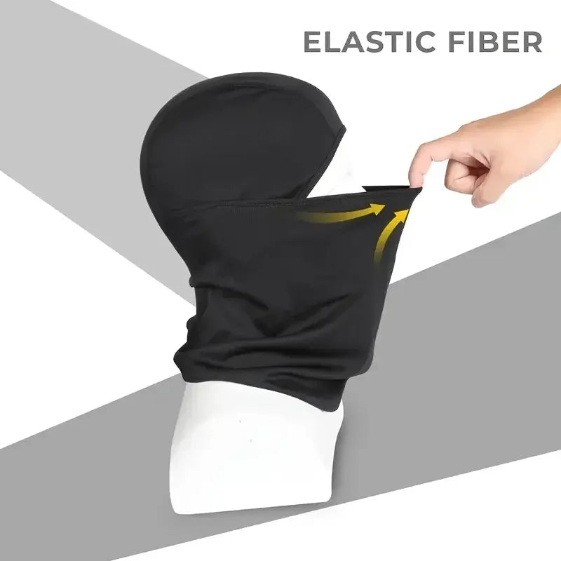 Tactical Windproof Balaclava for Bicycle Riding, Full Cover, Outdoor Hunting, Hiking Head, Warm Shield, Ski Scarf