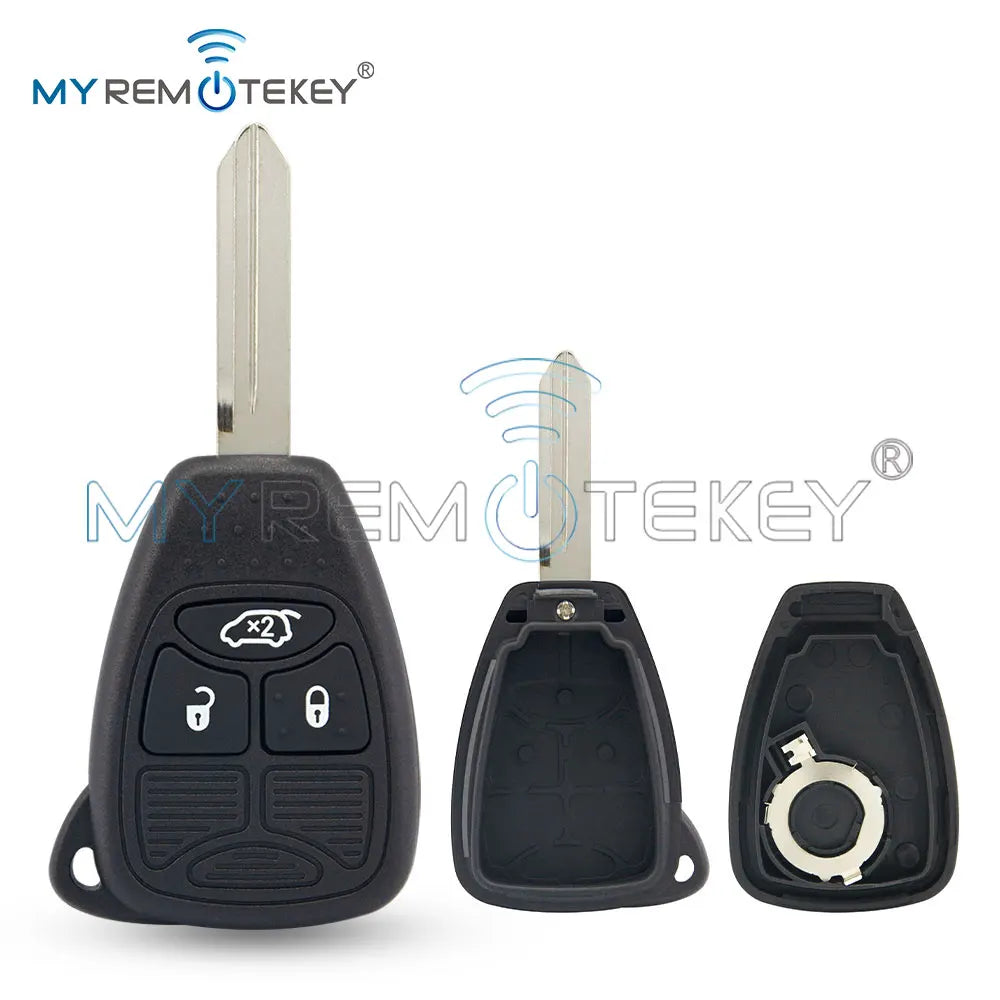 Replacement Key Shell Case for Chrysler Dodge Jeep (2-6 Button) - image 9