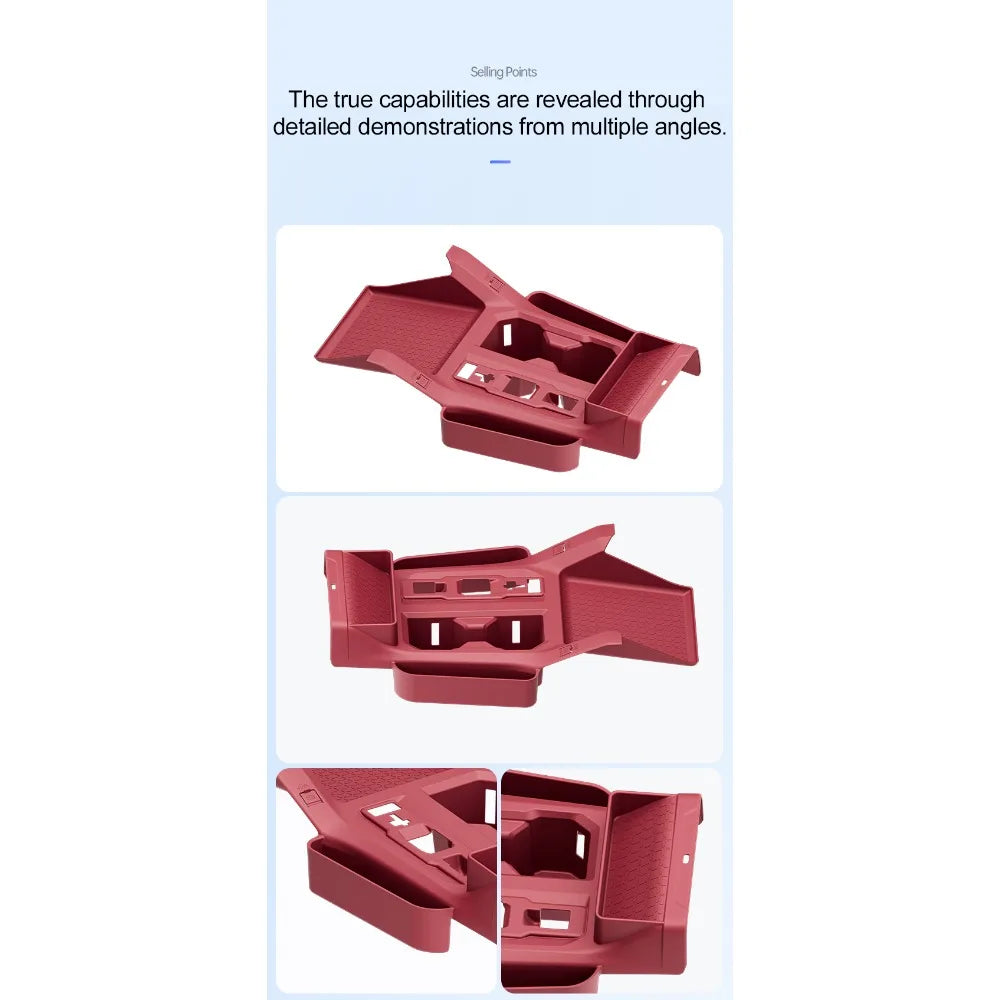 Center Console Silicone Mat for Toyota RAV4 2026-2028 LHD