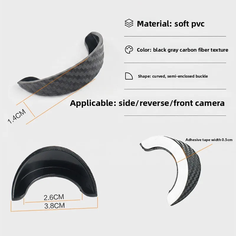 Universal Rear View Camera Rain Visor and Sun Shade Cover - view 4