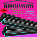For GMC Sierra 1500 2500 3500 HD Crew Extended Cab Pick Up 2014 2015 2016 2018 2019 2020 Car Brush DoubleRubber Windshield Wiper