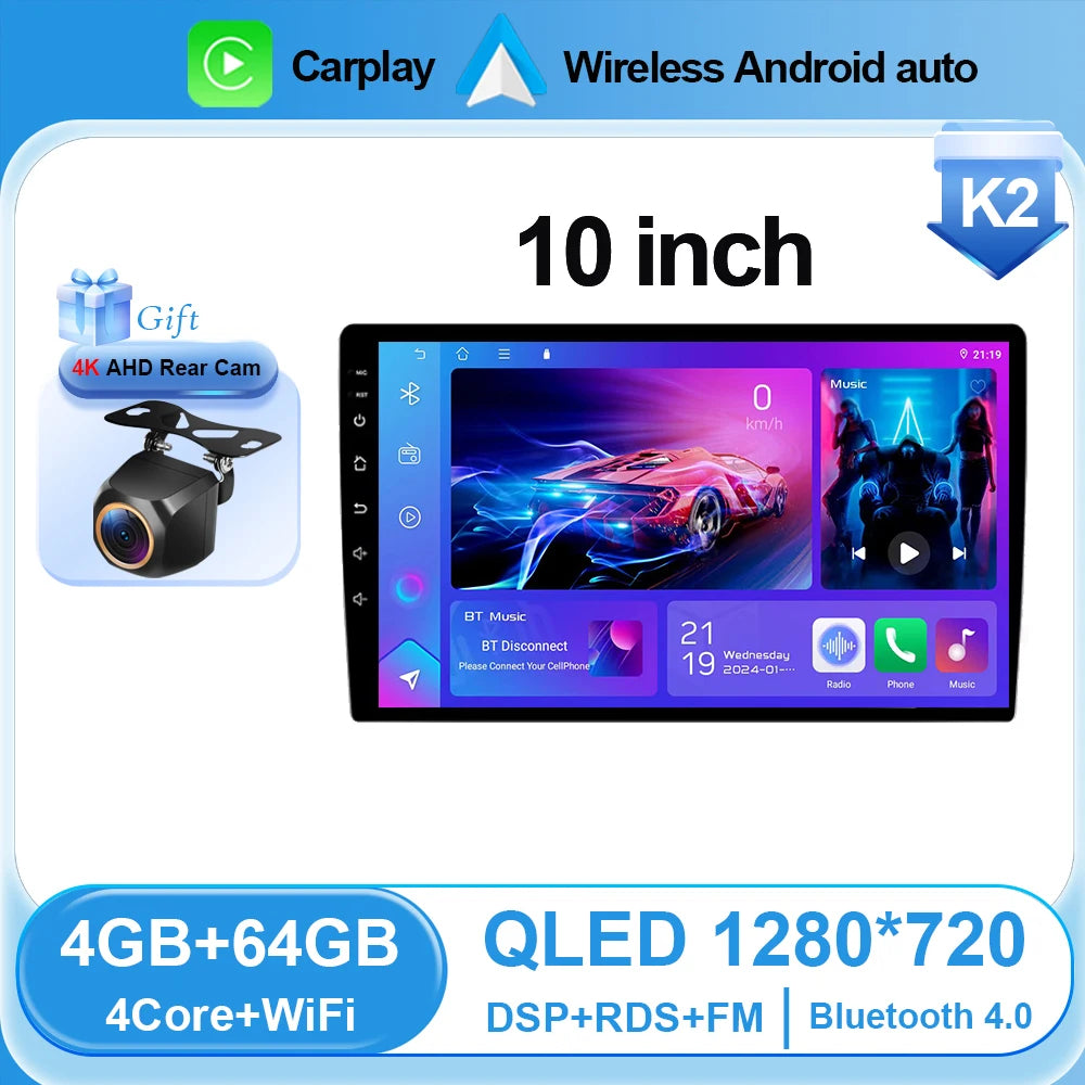 Android Car Stereo 10" Touchscreen with CarPlay & Android Auto - image 25