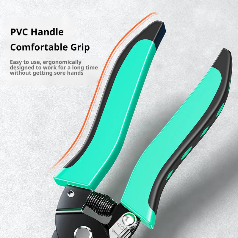 SAMZHE Multifunctional Electrician Pliers Wire Stripper Tool Wire Stripper Separator Industrial Wire Stripper Cutter Crimper