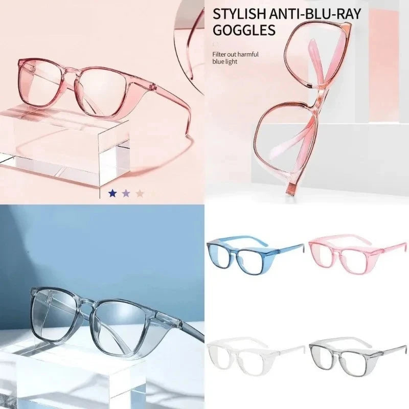 Anti-Fog Protective Safety Glasses with Side Shields