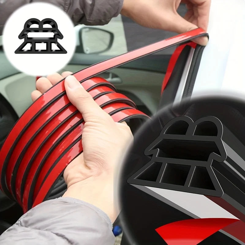 Universal 500cm Car Door Weatherproof Seal Strip - image 5