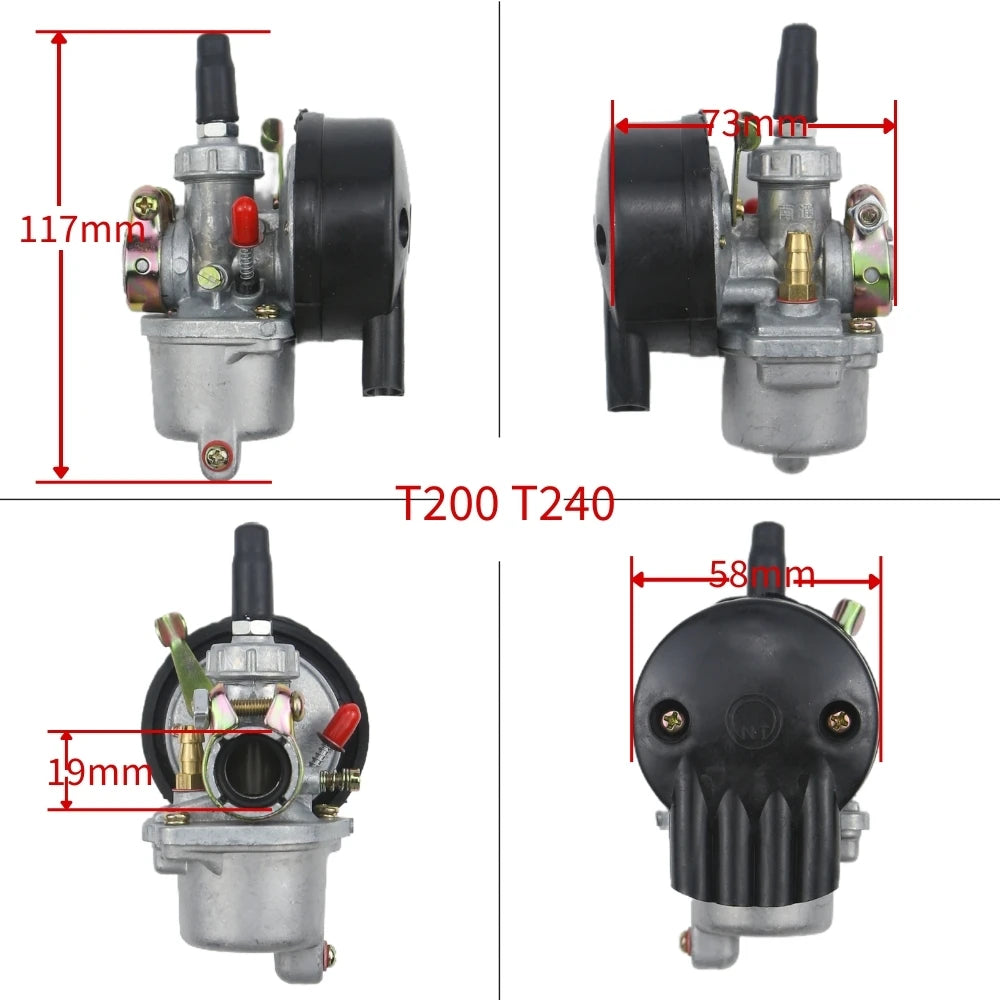 Carburetor for Motorized Bicycle 49cc 60cc 66cc 80cc 2-Stroke - image 6