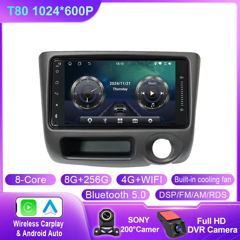Android 15 Car Multimedia Player with CarPlay for Toyota Vitz Yaris - image 11