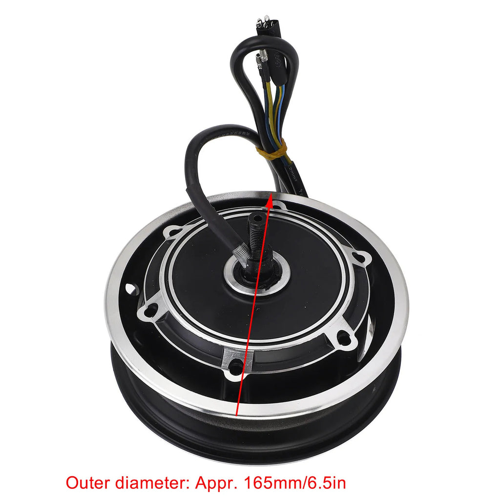 Electric Scooter Hub Motor 48V 1000W Electric Bike Brushless Disc Brake Hub Motor for 10 Inch Outer Tire 48V Hub Motor Hub Motor