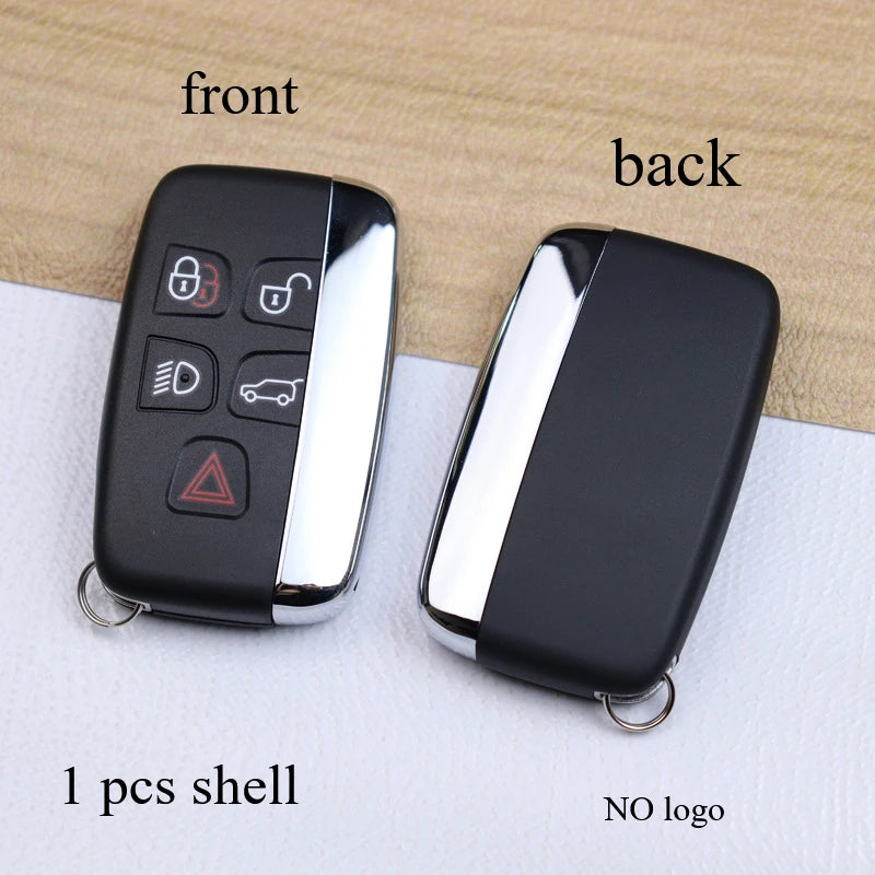 Car Key Housing Key Case Shell for Jaguar XE XJ XF Guitar for Land Rover Range Rover Sport Evoque Freelander Velar Discovery 4