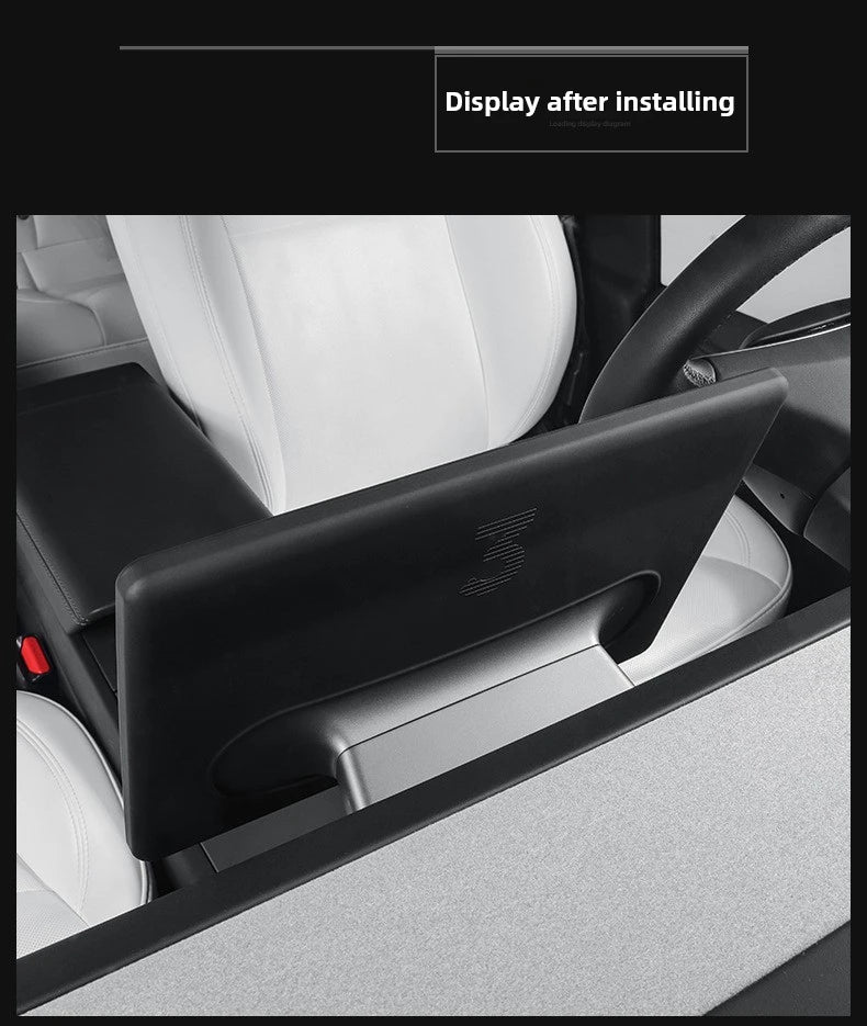 Under Screen Hidden Storage Tray for Tesla Model 3 and Model Y