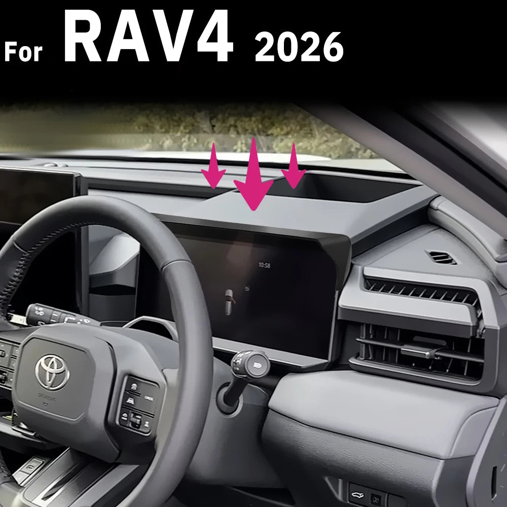 Instrument Cluster Sun Shade Hood for Toyota RAV4 2026 12.3 Inch