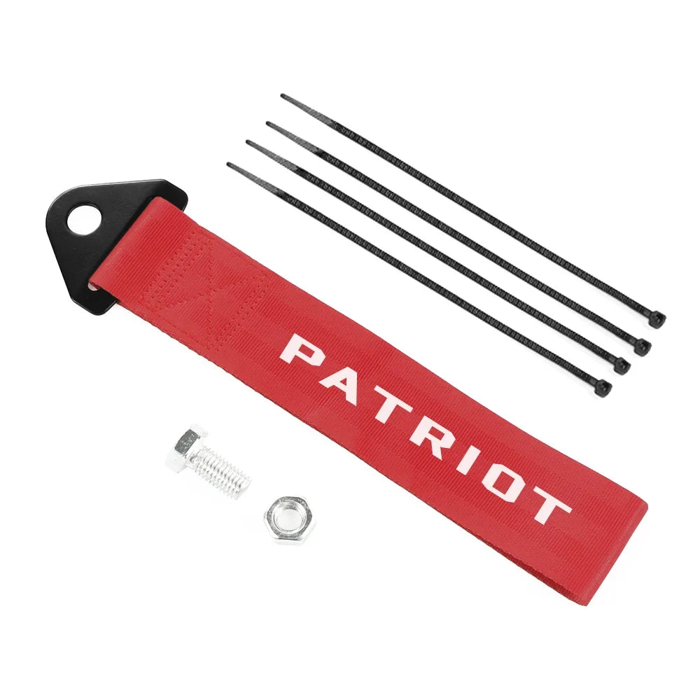 Jeep Grille Red Decorative Tow Rope - Wrangler Renegade Cherokee - image 13