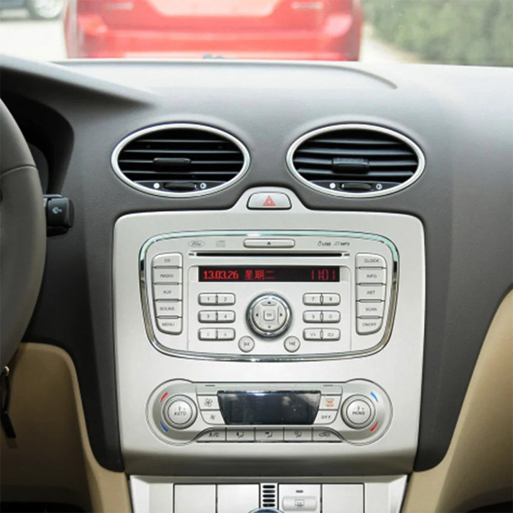 For Ford Focus 2 MK2 2005-2013 AC Vent Trim Ring Interior Styling - image 2