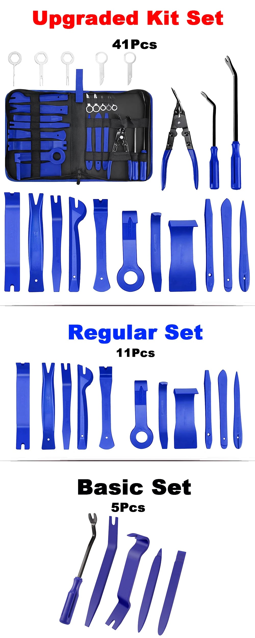 Car Trim Removal Tool Set – Clip Pliers & Fastener Remover Kit - image 9