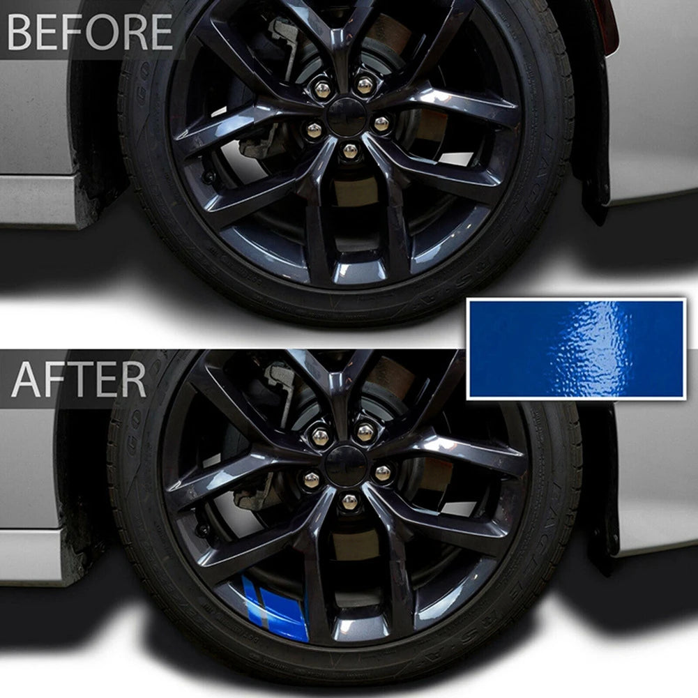 Reflective Car Rim Stickers - 6 Pack for Jeep & Dodge - image 9
