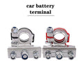 12V/24V Top Post Battery Terminal Connectors, Pair