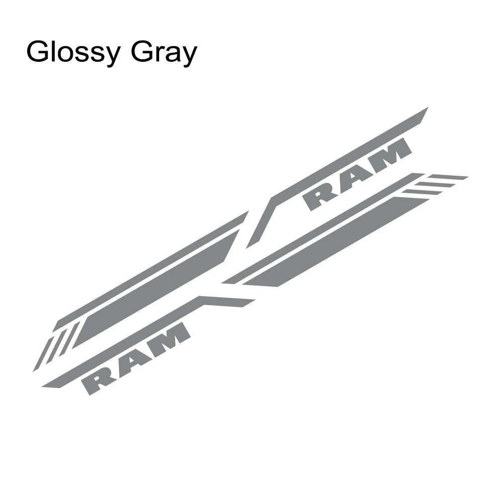 Custom Vinyl Bed Side Stripe Decals for Dodge RAM Trucks - image 21