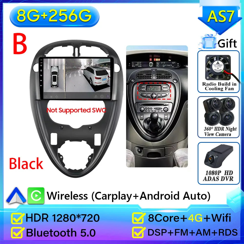 Car Multimedia Player for Citroen Xsara Picasso with CarPlay - image 21