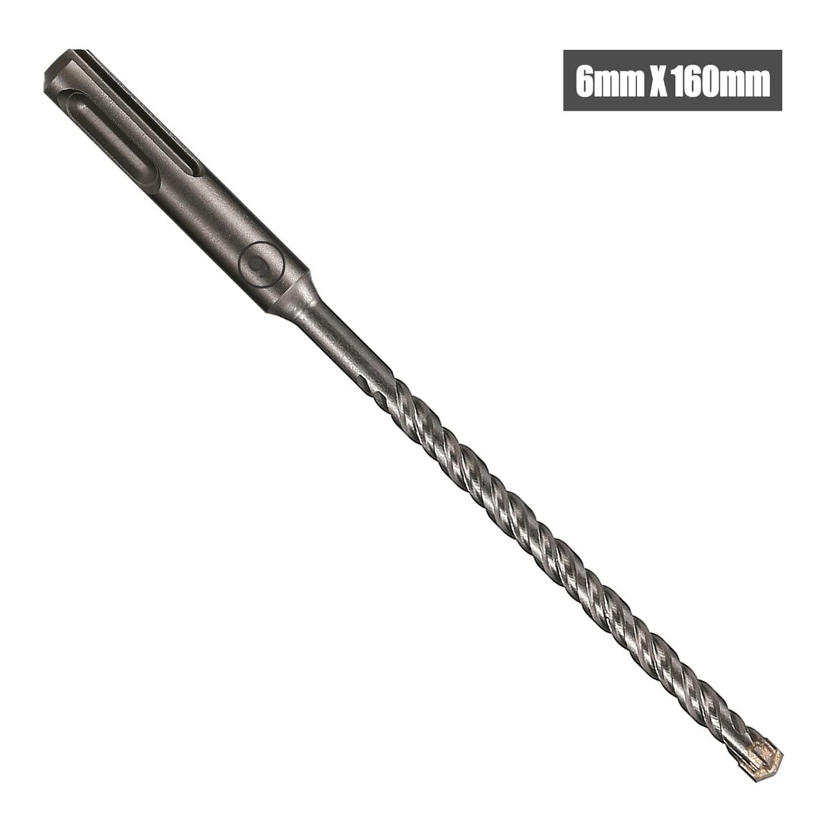 SDS Plus Masonry Hammer Drill Bit, 5-16mm x 160mm Cross Tip for Concrete